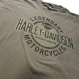 Harley-Davidson Legendary Motorcycles Graphic T-Shirt American Tradition‎ L 2012